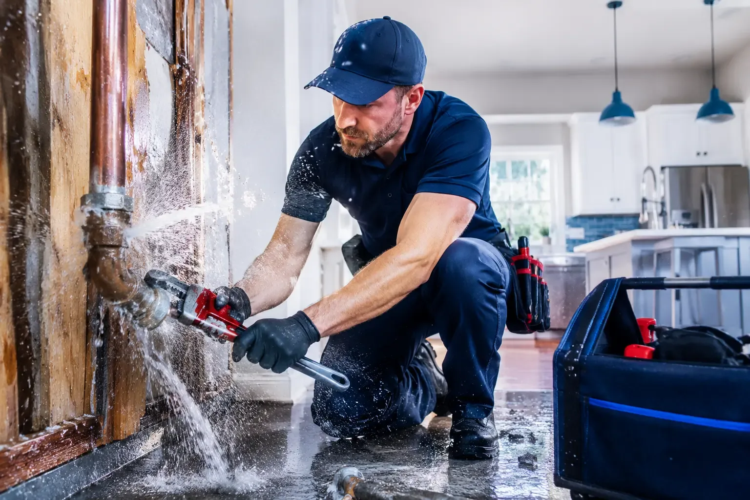 Local emergency pipe repair professionals in Henryetta, OK